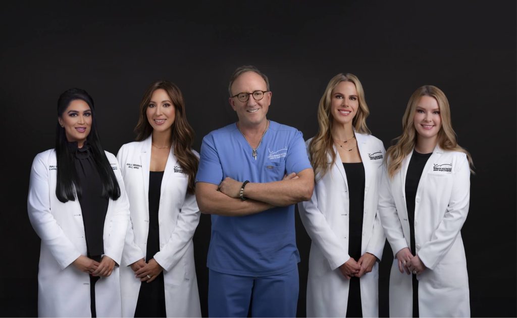 Dr. Bonaldi and his medspa team