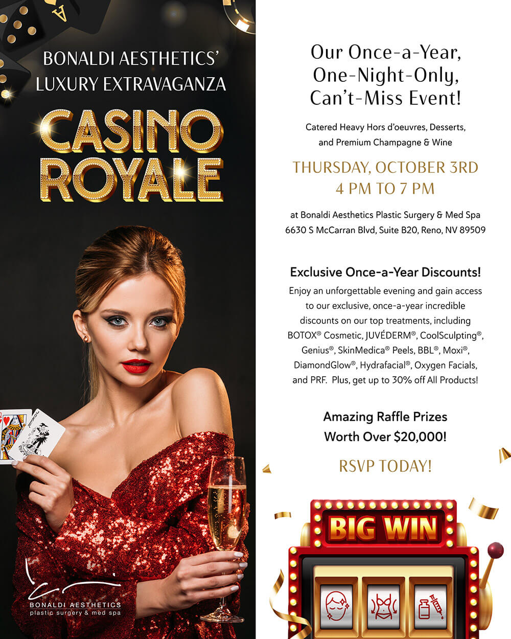 Bonaldi Casino Royale Event